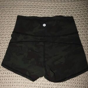 lululemon Dark Camo Shorts